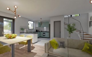 Casa 4 camere la cheie,10 minute de spital 150mp,700mp teren - Poză 12
