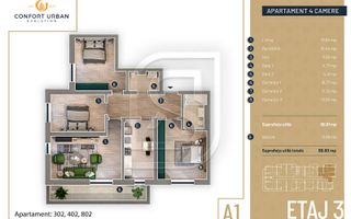 Apartament cu 4 camere, finisaje de top, ansamblu premium, zona Rahova - Poză 9