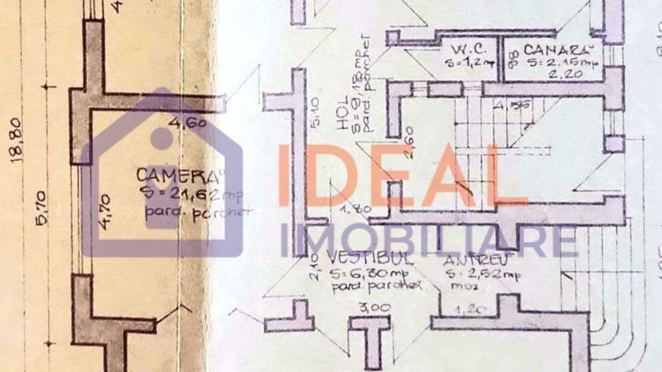 Casă boierească cu teren 900 mp – Calea Poplăcii, Sibiu - Schiță 32