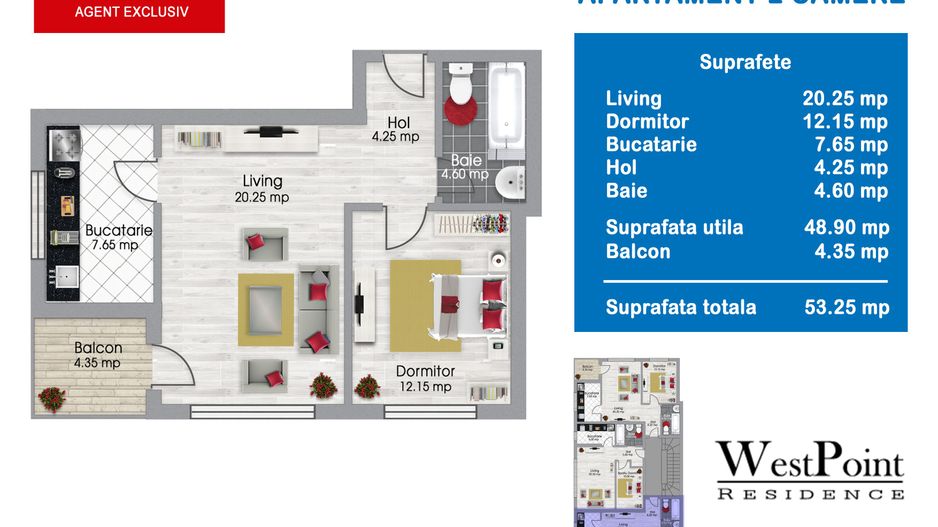 WestPoint Residence - Barsanesti 40 - Poză 13