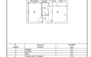 Apartament 2 camere | Cosmopolis | include parcare - Schiță 12