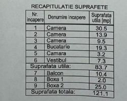 4 camere in vila | Cismigiu | terasa 10 mp + 2 boxe - Schiță 16