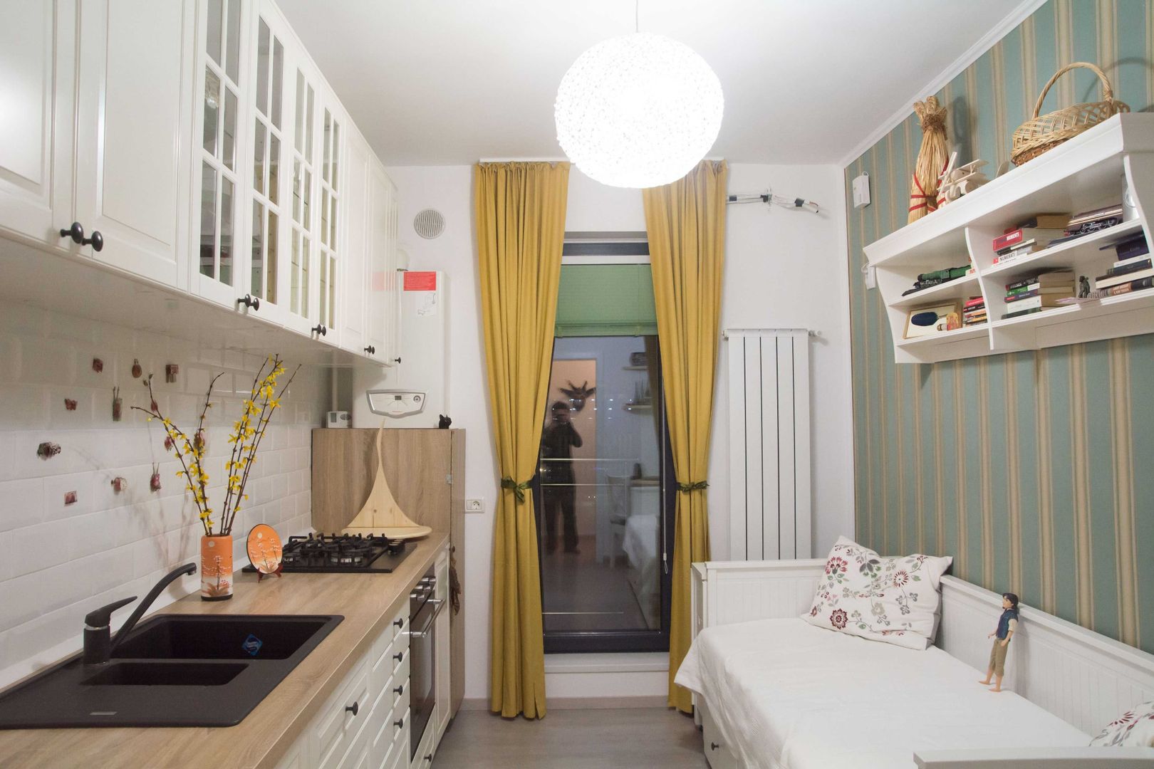 Garsonieră modernă, 6 min metrou Politehnica, centrală proprie - Poză 3