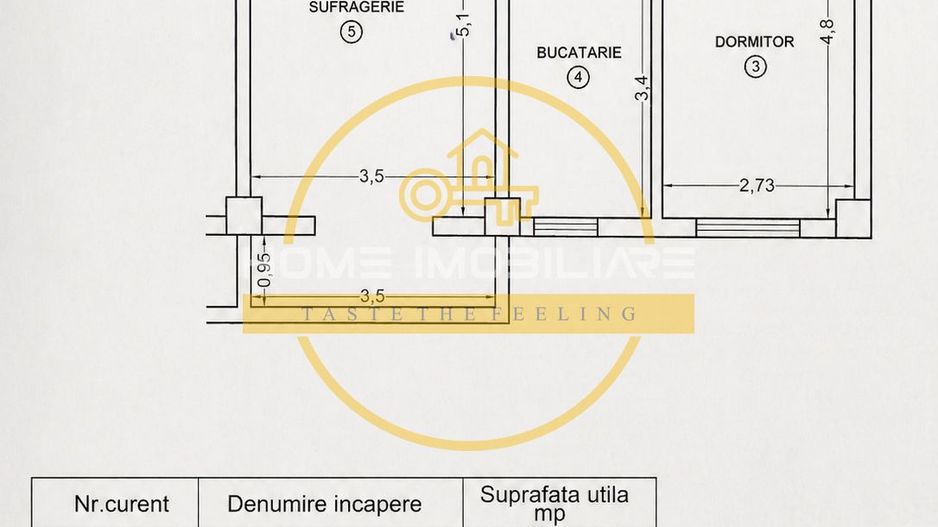Apartament 2 camere | etaj intermediar, 56mp | Decomandat // Pacurari - Kaufland - Poză 7