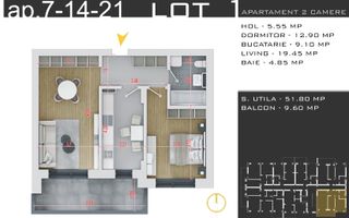 Apartament superb 2 camere Theodor Pallady Metrou Teclu - Poză 2