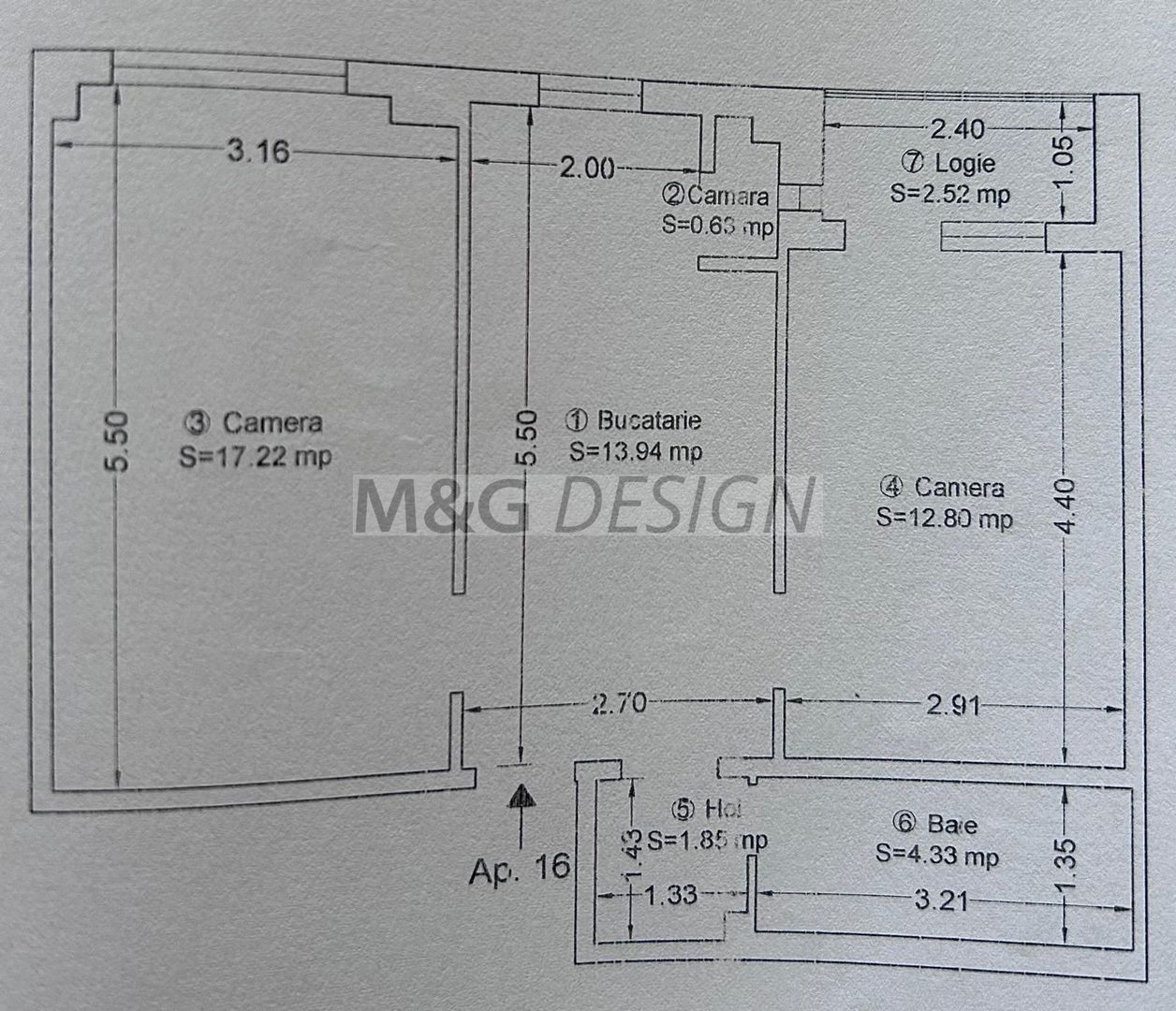 Apartment 2 camere Girocului - Poză 6