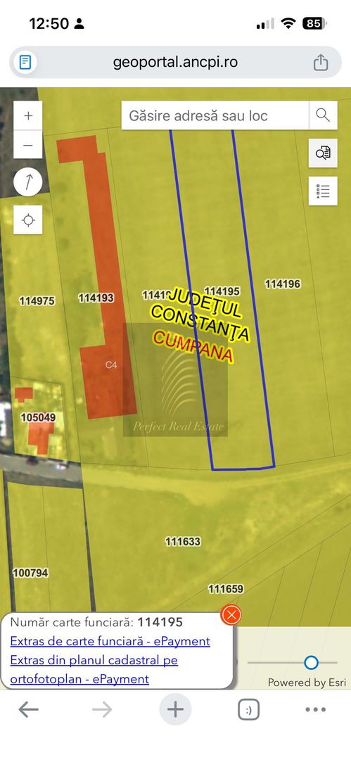 Teren de vânzare – Cumpăna, zona Dealu Spirii - Poză 3