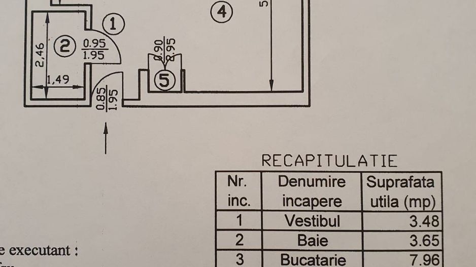 Garsoniera Calea Calarasi - Matei Basarab (COMISION ZERO) - Schiță 11