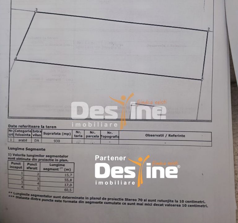 TEREN intravilan MIROSLAVA -Balciu , 930 MP, 89.900 EURO - Poză 1