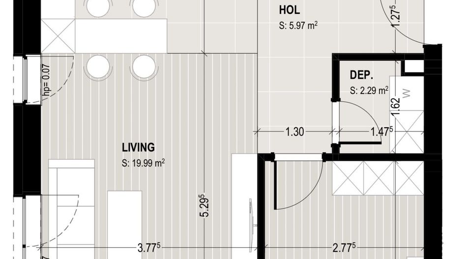 Kasper vânzare apartament de lux 2 camere nelocuit vedere libera spre Tâmpa - Poză 14