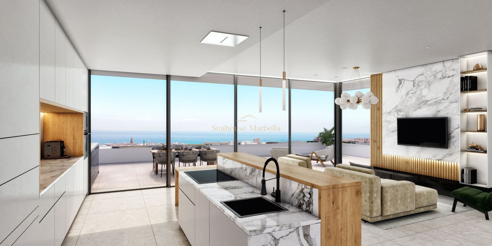 Penthouse 2 Dormitoare Estepona - Poză 5