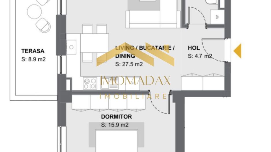 Aradului/Torontalului-2 Camere-Centrala Proprie - Poză 20