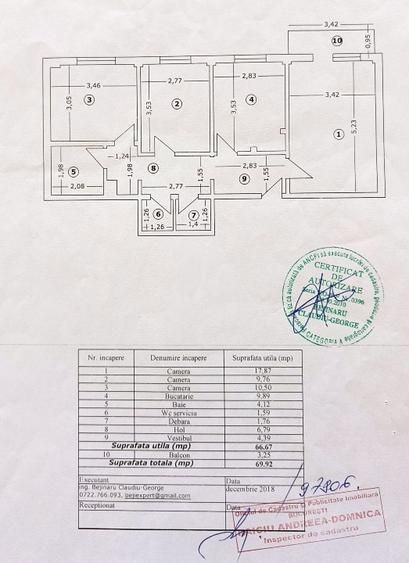 Apartam 3 camere | 2 bai | centrala | Drumul Taberei | Valea Ialomitei - Poză 16