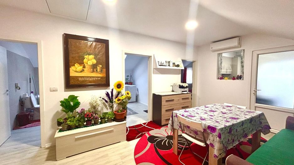 Apartament 3 camere, mobilat - 800e/ mp -Sanmihaiu Roman Comision 0% - Poză 2