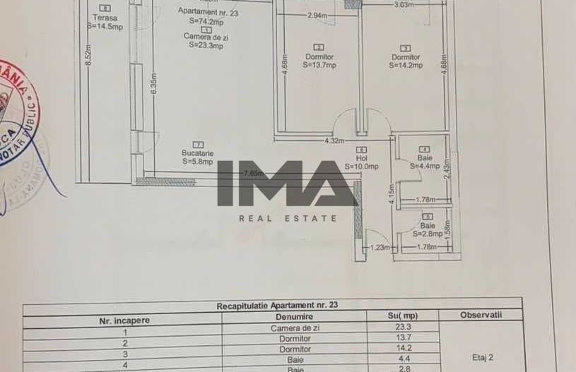 3 camere | Etaj 2 | Încălzire în pardoseală | Frunzișului - Poză 8