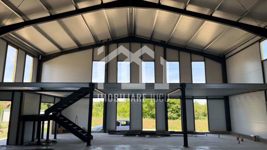 Hala + Birouri 600 mp Echipată | Jucu Industrial | Acces TIR | 3.800€ - Poză 5