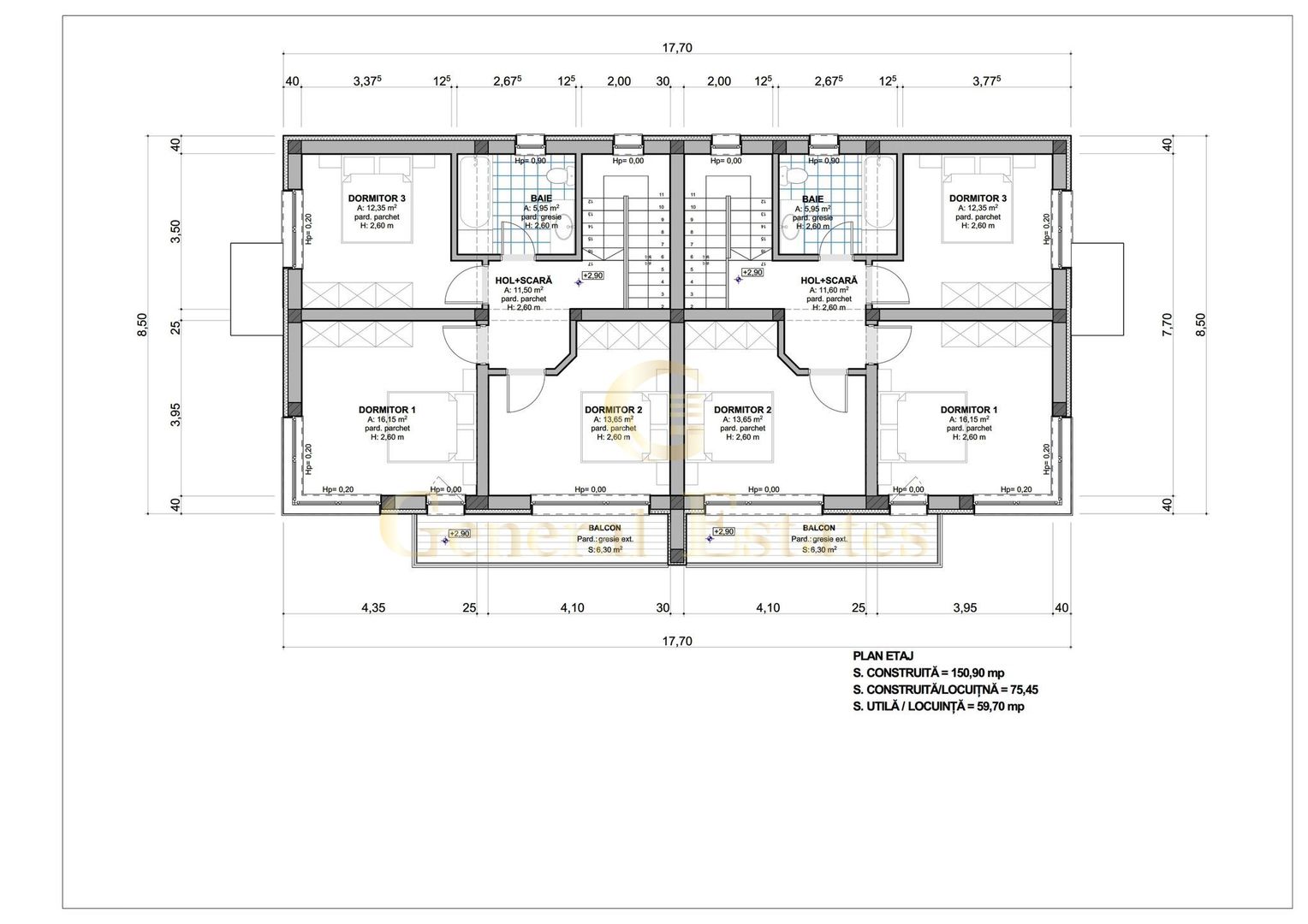 Case tip Duplex de vânzare în Ghimbav, Brașov – Cartierul Florilor - Poză 33
