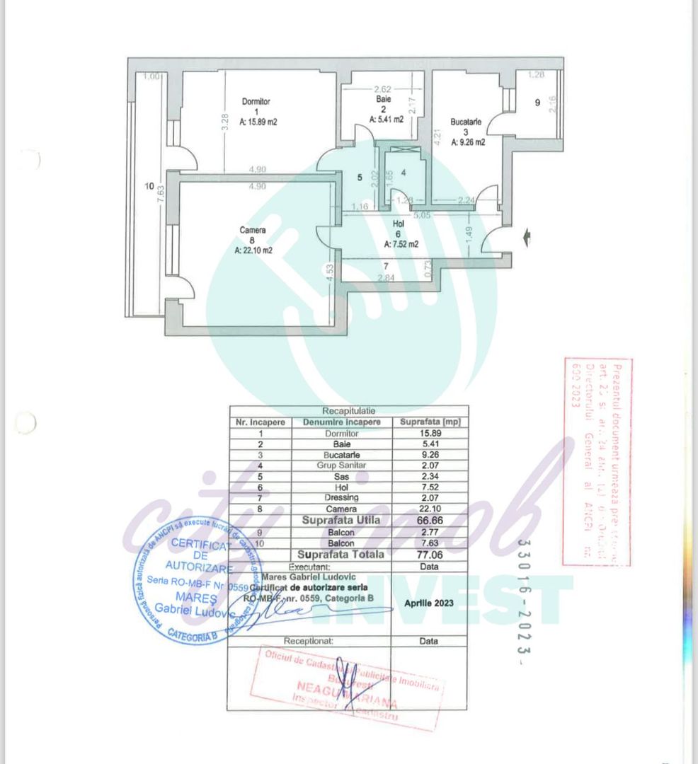 2 camere SPATIOASE cu 2 BAI si VIEW SPECTACULOS - Poză 11