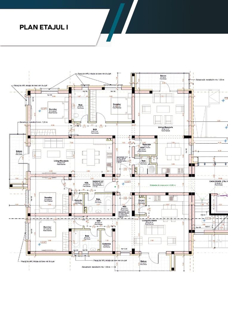 Apartament premium 2 camere la cheie, 52mp.1 parcare bonus - Poză 3