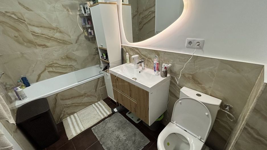 Apartament 3 camere în Florești, renovat, mobilat 2024. Parcare. - Poză 7