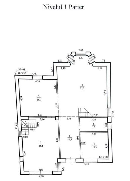 Vânzare, casă 3 nivele, str.  Bulboaca, Ciocana - Poză 9