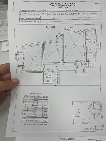 Apartament 3 camere, 127 mp utili, bloc 2012 – Sector 5 - Poză 9
