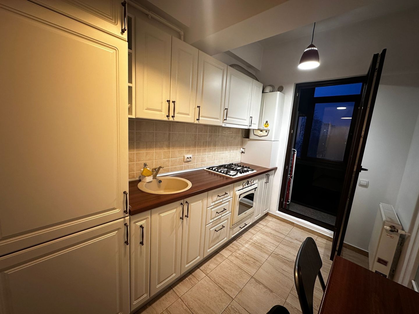 Garsoniera Studio Bloc NOU Metrou Dristor Mihai Bravu Centrala + Pat - Poză 7