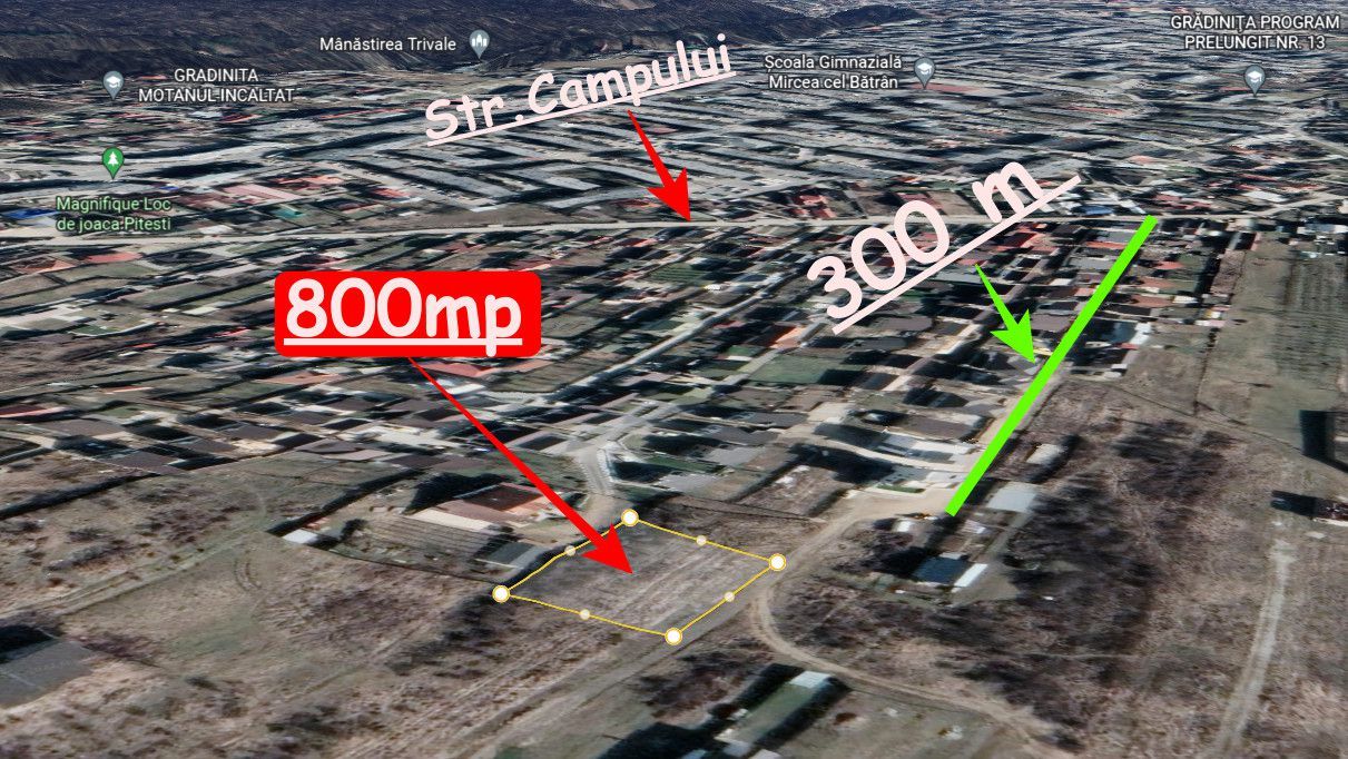 Teren Str. Campului Trivale - Poză 5