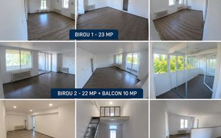 Spatiu Birouri,  22mp+5mp balcon, 400euro, Tg Cucu - Poză 9