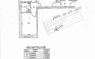 VANZARE APARTAMENT 3 CAMERE | MOBILAT-UTILAT | RENOVAT | 55MP | OBOR | - Poză 16