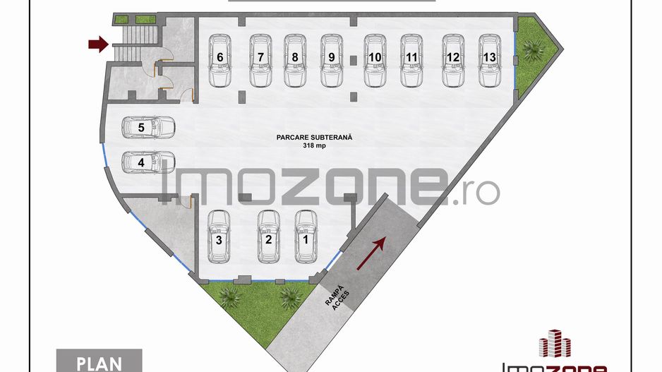 4 Camere/ Crangasi/ 210mp/ Terasa Panoramica/ Finisat Complet/ Parcare Inclusa - Poză 17
