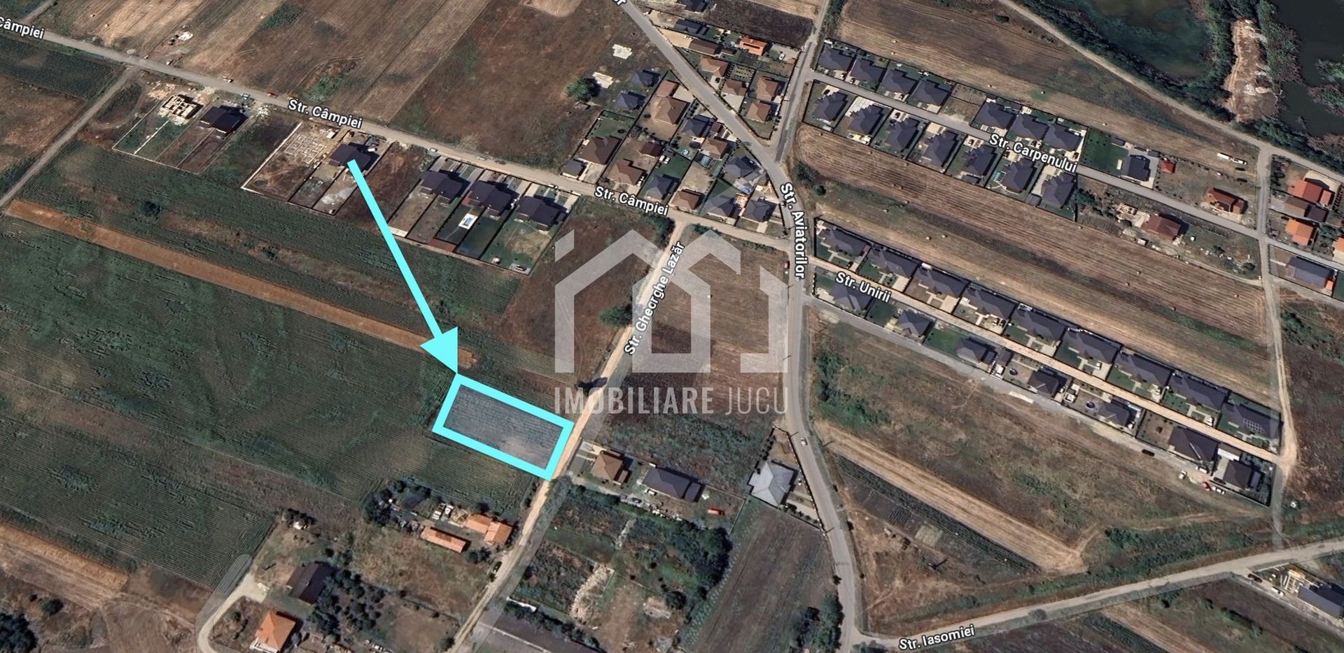 Teren intravilan 1.400 mp | Jucu de Mijloc | Comision 0%, 54 EUR/mp - Poză 2