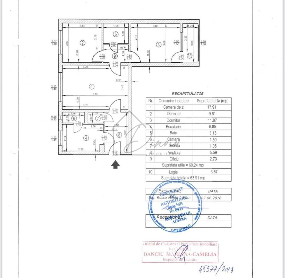 Apartament 3 camere Titan Ozana Metrou 1 Decembrie - complet renovat - Poză 2