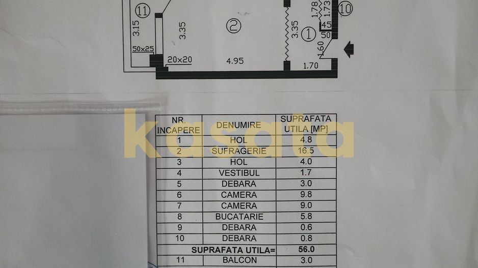 Apartament 3 camere 🏡 | Drumul Taberei Favorit 📍 | Metrou 1 min 🚇 - Schiță 21