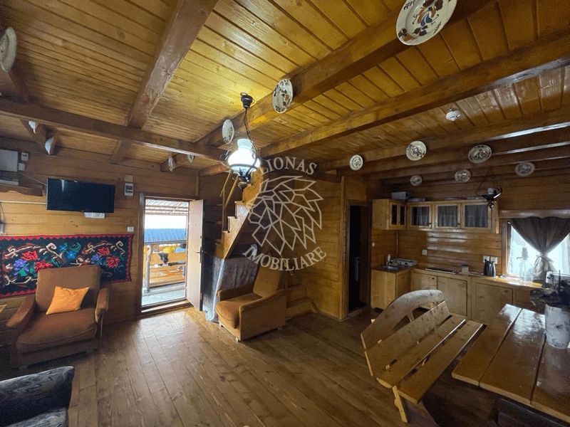 Cabana lemn P+M, 90 mp util, 1.8 ari teren, ideal turism, Figa - Poză 2