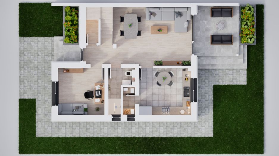 Casa tip duplex - 306 mp teren - Sura Mica - Schiță 6