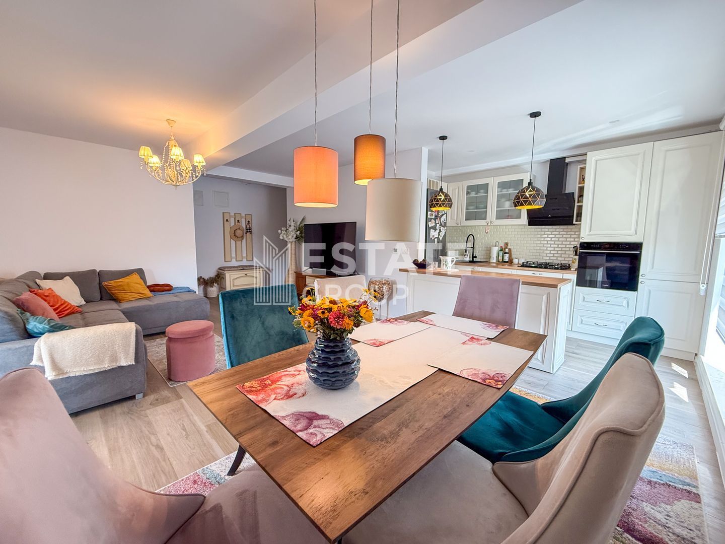 Penthouse Giroc, spatios, mobilat si utilat - Poză 2