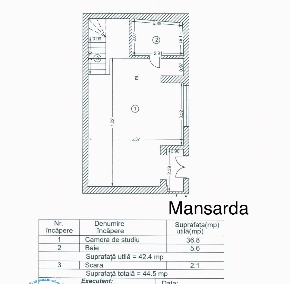 Casă consolidată la preț de apartament - Schiță 10