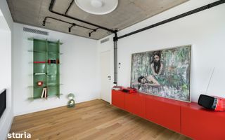 Brick Lofts Unitate pe 2 Niveluri Mobilata, Vedere Lac - Poză 10