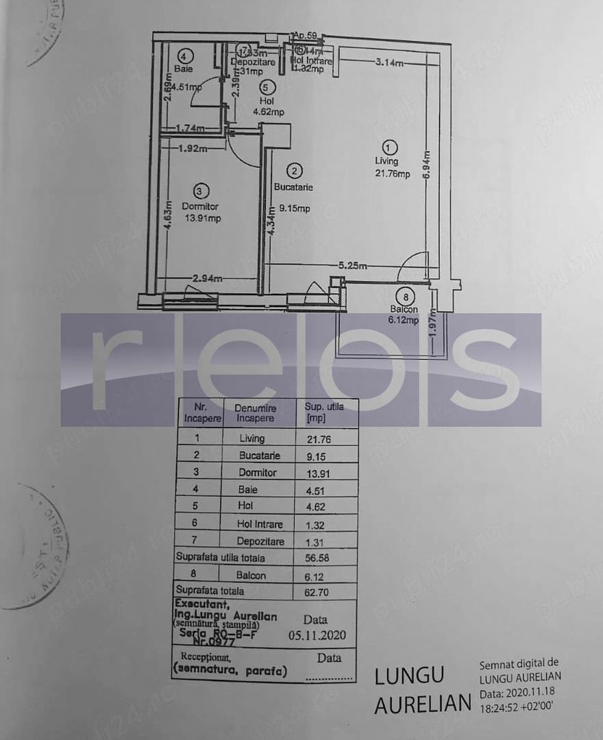 VANZARE | 2 CAMERE | PIPERA | COMPLET MOBILAT SI UTILAT | - Poză 14