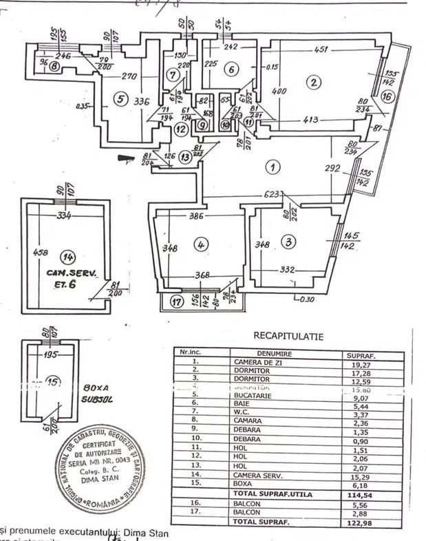 De vanzare Apartament 4 camere Vasile Lascar, Central, Creditabil - Poză 12