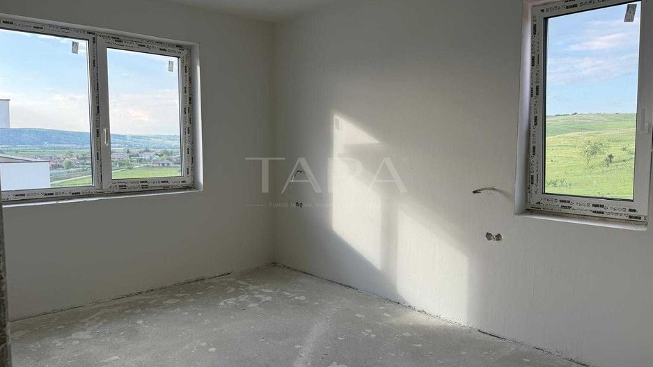Apartament cu 3 camere, bloc nou, semifinisat, garaj, Apahida. - Poză 4