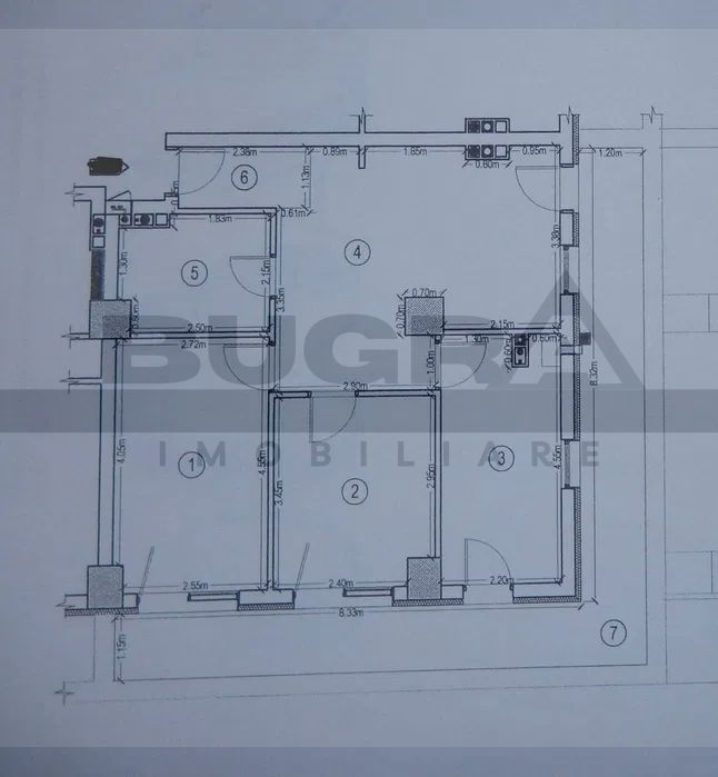 Apartament 3 camere, 60 mp,  parcare, terasa, zona Vivo - Poză 8