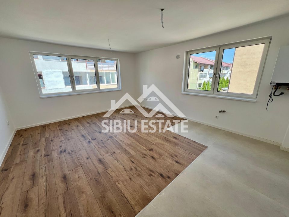 Apartament  2 camere,finisat la cheie, TVA inclus Selimbar, Comision 0 - Poză 1