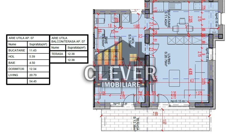 2 Camere Decomandat, Theodor Pallady | Direct Dezvoltator | Comision 0% - Schiță 13