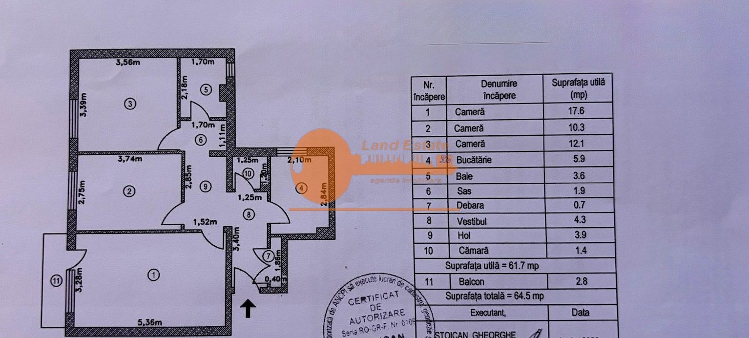 Apartament cu 3 camere zona Tineretului - Poză 6