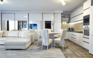 3 camere, premium, 2 bai, bloc nou,Zona Centrala, Bosch,NTT DATA,Meron - Poză 2