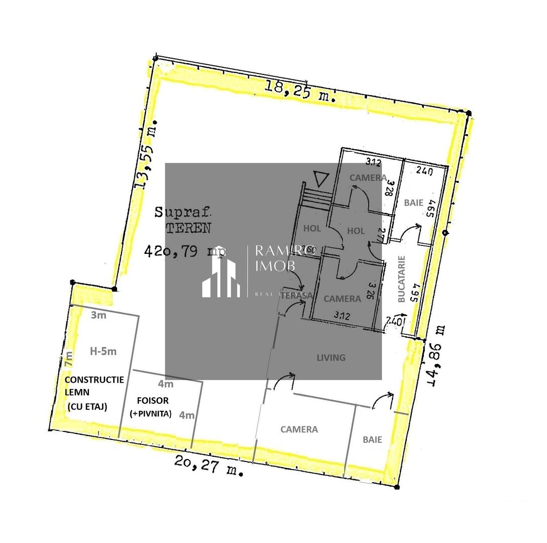 Casa 4 camere - curte 400mp Sector 4 - Luica -Giurgiului /Piata Resita - Poză 15