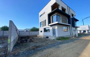Casă modernă | 4 camere | 3 băi | Terasă 18,75 mp | Selimbar – Str. Triajului