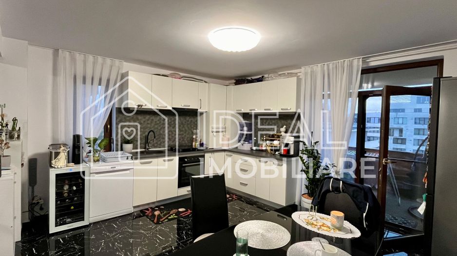 Penthouse cu 4 camere si terasa, complet Mobilat, zona Doamna Stanca - Poză 9